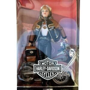 NIB Barbie Harley Davidson collectors 25637 Mattel